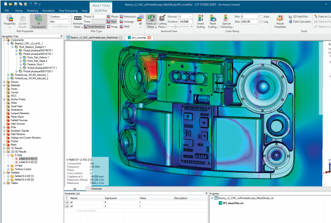 CST三維電磁場(chǎng)仿真軟件
