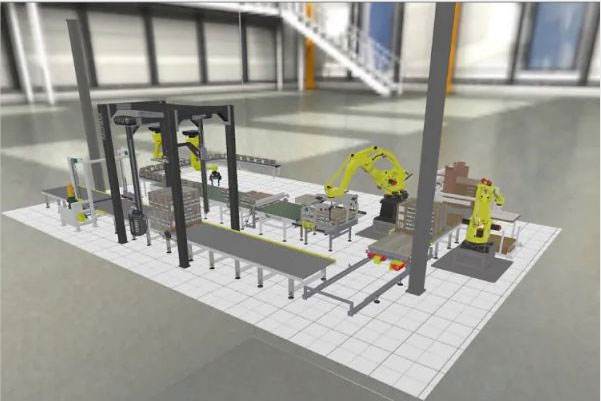 數(shù)字化工廠虛擬仿真軟件