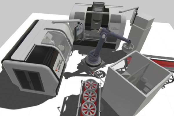 3D工廠仿真軟件