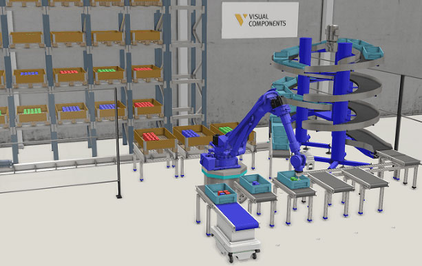 Visual Components仿真軟件.jpg Visual Components仿真軟件